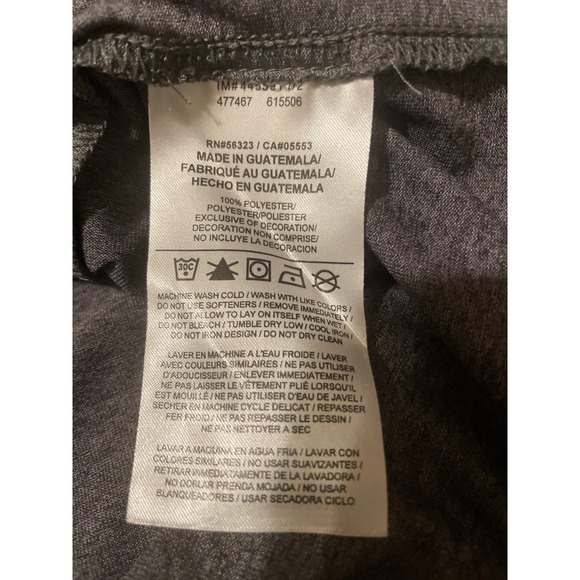 Nike Oklahoma Sooners OU Dri-FIT Shirt Mens XL Gray Heather Athletic AH9223-071 - Picture 7 of 8